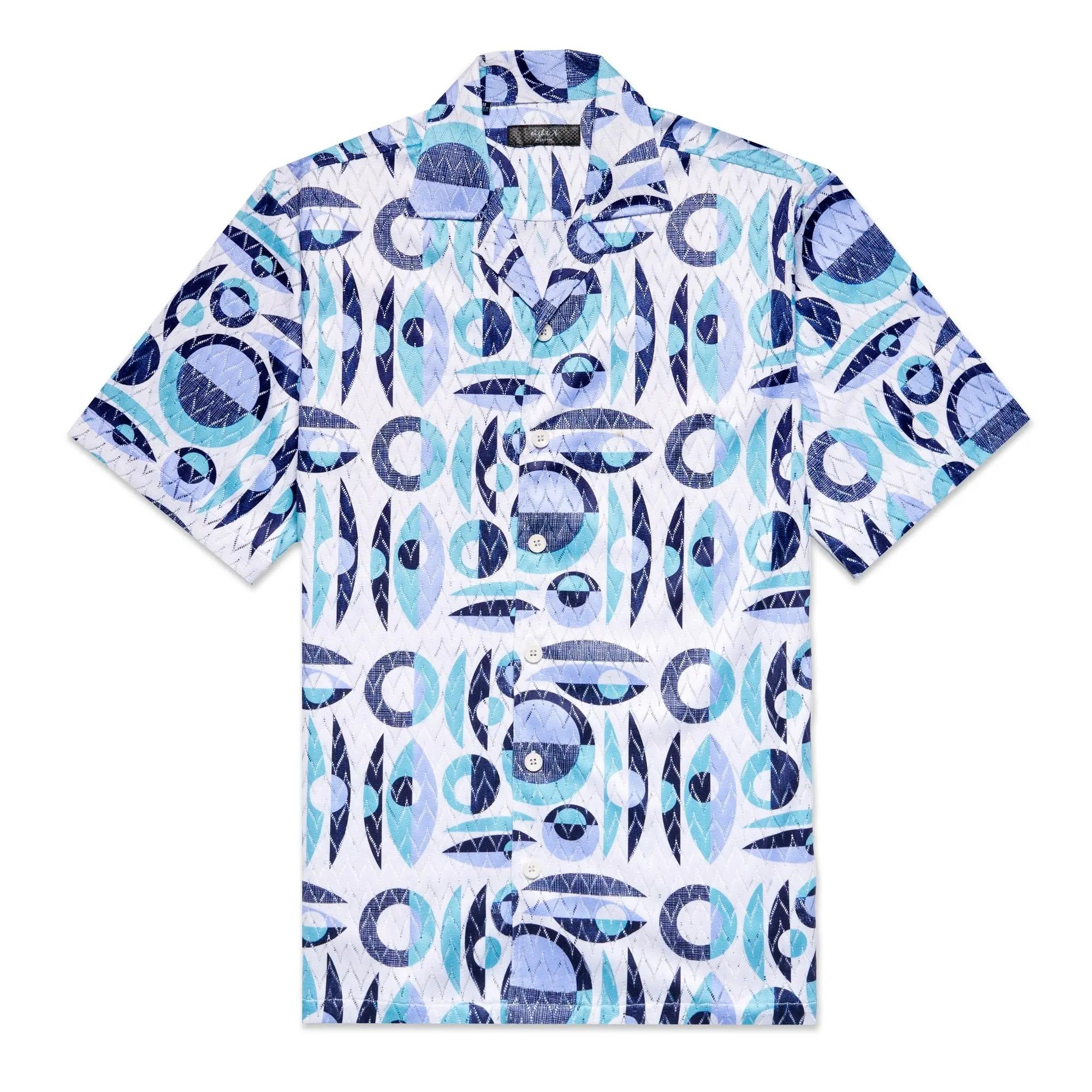 Surf's Up Short Sleeve Button Up Shirt