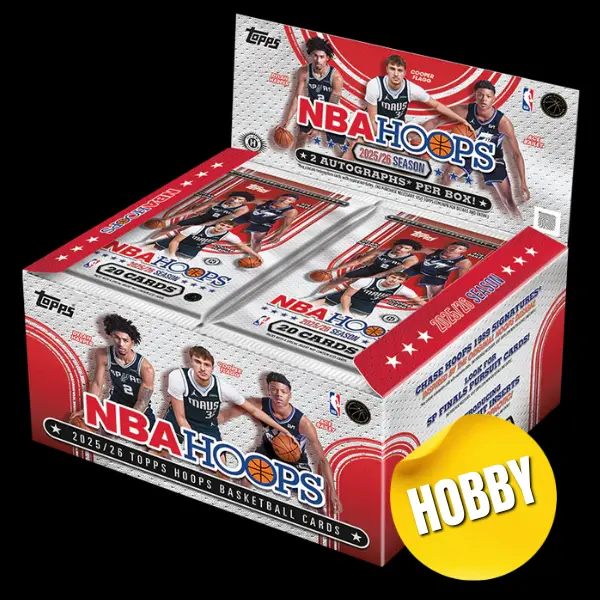 2025-26 Topps NBA Hoops Jumbo Hobby Basketball Box