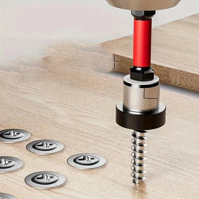 Magnetic Head Phillips Screwdriver Bit with Limit Ring, Waterproof and Dustproof, Ideal for Hardwood Floor Installation, Handy Tool Kit