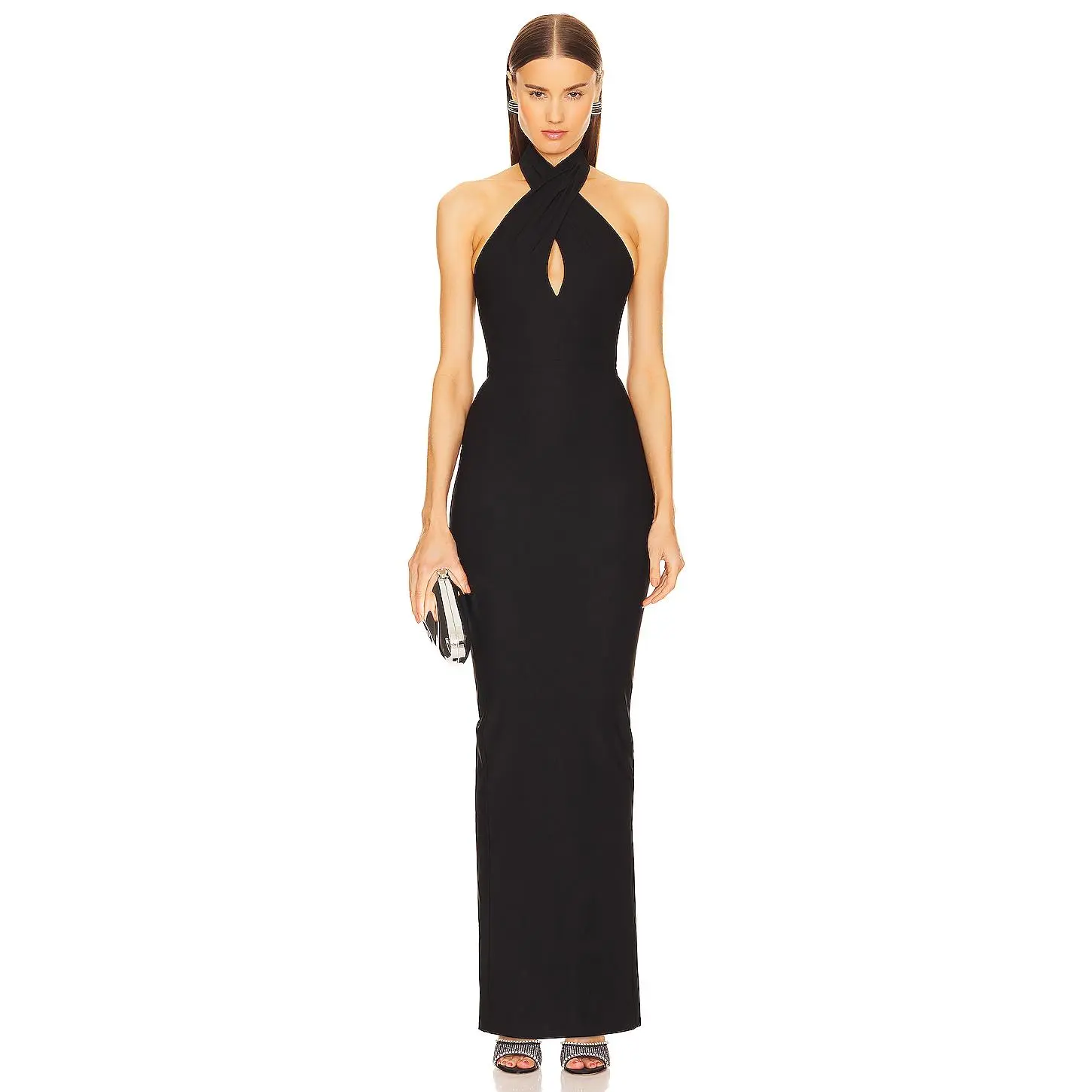 Michael Costello x REVOLVE Fritz Gown in Black Michael Costello x REVOLVE Fritz Gown in Black