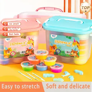 Magic Air Dry Ultra-Light Modeling Clay Kit, 12/24/36 Colors, Safe Non-Toxic, DIY Art Craft Supplies, Diy Craft Kits for Kindergarten & School, Perfect Toy Gift for Kids Boys Girls, Air Drying Clay