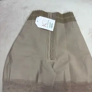 Short Faja 3 Líneas de Broches - Tan Color with 3 Lines of Hooks for Secure Fit