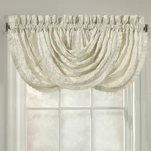 Marquis Ivory Waterfall Window Valance By J Queen