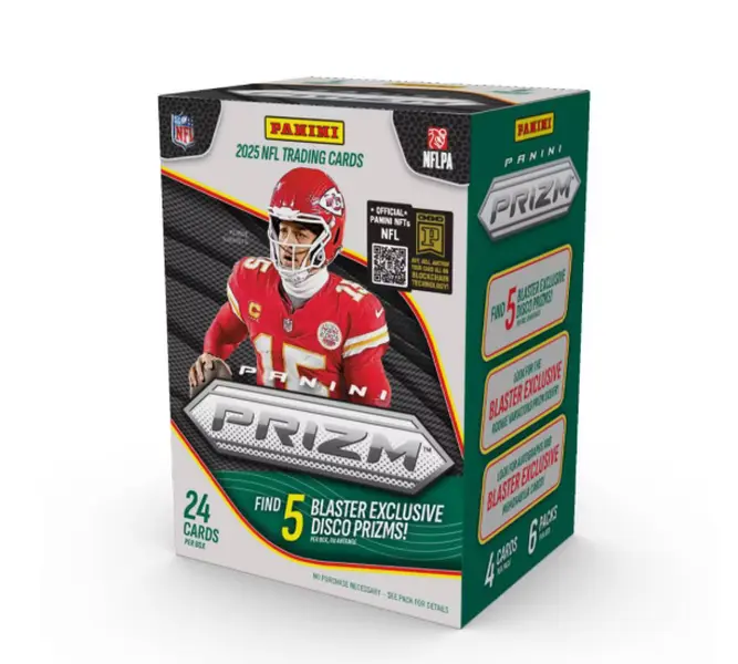 LIVE OPEN - 2025 Prizm Football Blaster Box - WHITE DISCOS!