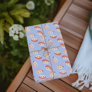 Adorable Nigiri Sushi-themed Wrapping Paper for Fun and Unique Gift Wrapping