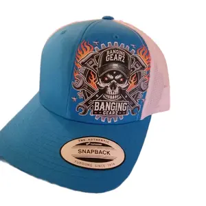 Banging Gearz Hat Men's Unisex Custom Logo Hat with Unique Design, Stylish Style, and Authentic "Snapback Since 1774" Branding