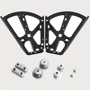 2-Piece Shoe Cabinet Drawer Hinges, Easy Install Metal Hardware, Rust-Resistant, Suitable for Kitchen, Living Room, Porch