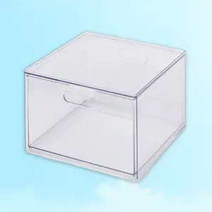 All-Purpose Single-Drawer Storage Clear - Single-Drawer Plastic Storage, Clear, for Home Office, Brightroom, Versatile