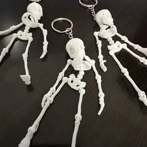 Flexi Skeleton Keychain