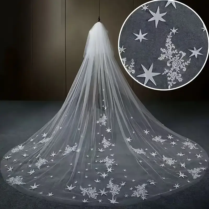 Five pointed star veil