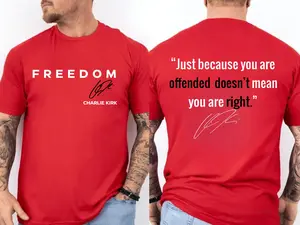 Rest in peace Charlie Shirt, Freedom Charlie Kirk Shirt, Charlie Kirk Memorial T-Shirt, Republican Shirt, Patriotic American, A True Patriot