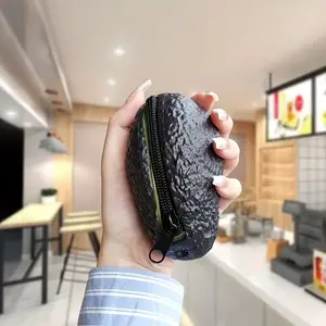 Lifelike Avocado Coin, Funny Avocado Wallet, Perfect Gift for Avocado Lovers, Unique Accessory for Men & Women, Fun Avocado Theme