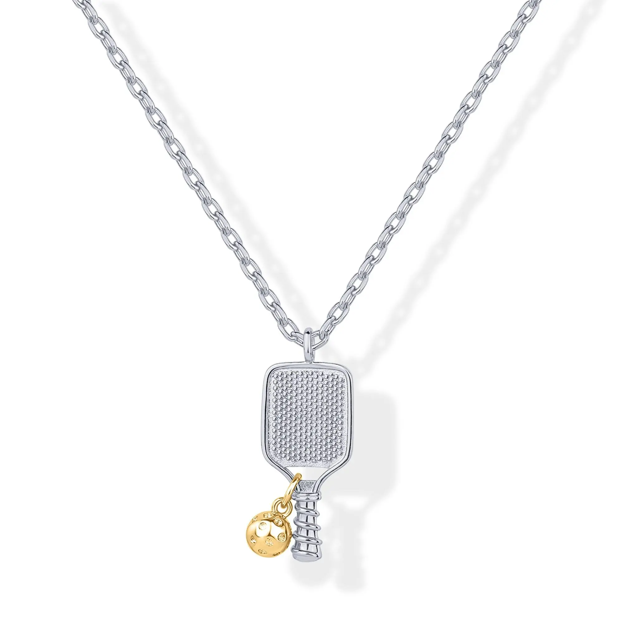 Pickleball Racket - White Gold