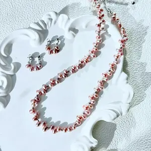 Purple Freshwater Pearl necklace