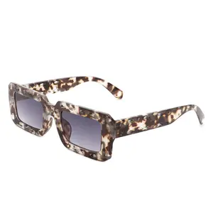 Unisex Retro Pilot Glasses Lightweight Trendy Eyewear with Leopard Print Frame and Gradient Lenses light blue Anti-Blue Square Photochromic Ultra Fashion Sunglasses Black Vintage UV400 Polarized Oversized Blocking Oval