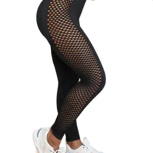 Fishnet Contour Leggings