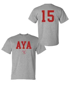 AYA Team Custom Number Tee