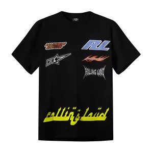RL Super Moto World Tour Black Tee