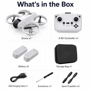 【Father's Day Gift】CS14 RC Drone for Kids Beginners, Mini Quadcopter with Camera, Optical Flow Hover, Headless Mode, One Key Takeoff/Landing, 2 Batteries, Protective Guards, Birthday Gifts & Children’s Day Gifts for Children
