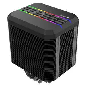 ice cpu cooling ALSEYE M90 ddr5 32gb 6000  CPU Cooler Dual Tower Air-Cooled Hidden Fan Designed with ARGB LED Light Effect Cover Computer Compatible ALSEYE ai  o  cooler black  pc