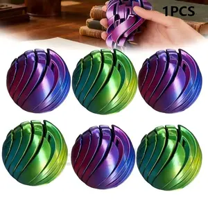 3D Printed Gear Ball Rotating Toy, Portable Unique Design, Stress Relief Fidgeting, Christmas Gift Idea, Perfect for Relaxation and Fun