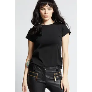 Classic Plain Black Baby Tee