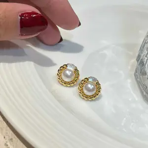 SR Pearl Co. Freshwater Pearl Silver Pin Women Everyday Women Gift