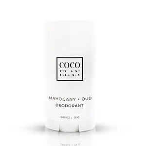COCO ELAN Mahogany + Oud Deodorant, Aluminum-Free, Whole Body, Black-Owned, Woman-Owned Business