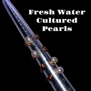 Krave Kawaii Pure Copper Fresh Water Cultured Pearl Ring