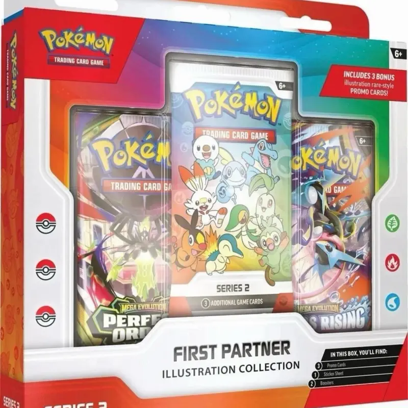 First Partner Illustration Collection (Series 2) 2026 Official TCG Artistic Collectible Cards Sealed Box
