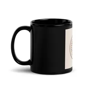 Black Glossy Mug Espresso yourself every day.