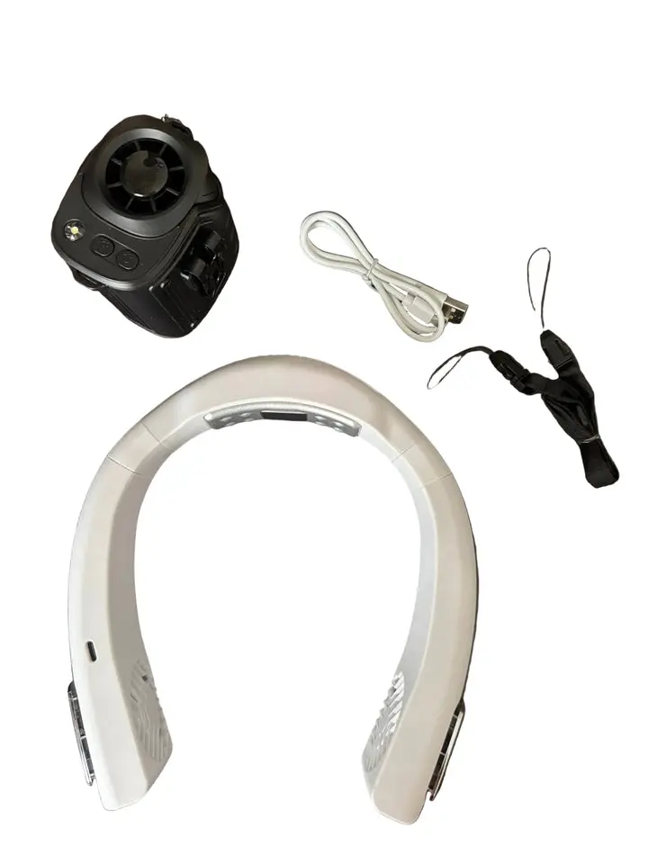 CoreFlow Ultimate Cooling Bundle Neck fan + Clip Fan