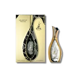Arabiyat Prestige Kohl Luminous Eau De Parfum 3.4FL.OZ Luxurious Fragrances Floral Oriental Fragrance Heart Notes Jasmine