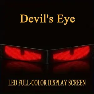 LED Matrix Pixel Screen Panel For Car USB Addressable Animation LED Display Bluetooth DIY RGB Pattern Graffiti Scrolling Sign