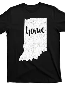 T-Shirt Representing The State of Indiana