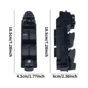 Mazda 2 Glass Lift Switch Assembly Key, Electric Window Switch, Car Accessories, Fits With/without Rearview Mirror Folding