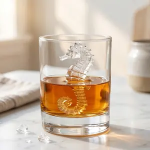 Horsehead Shape Silicone Mold, Ocean Theme Ice Cube Tray, Creative Cocktail Ice Maker, DIY Cake Decoration Tool, Baking Accessory