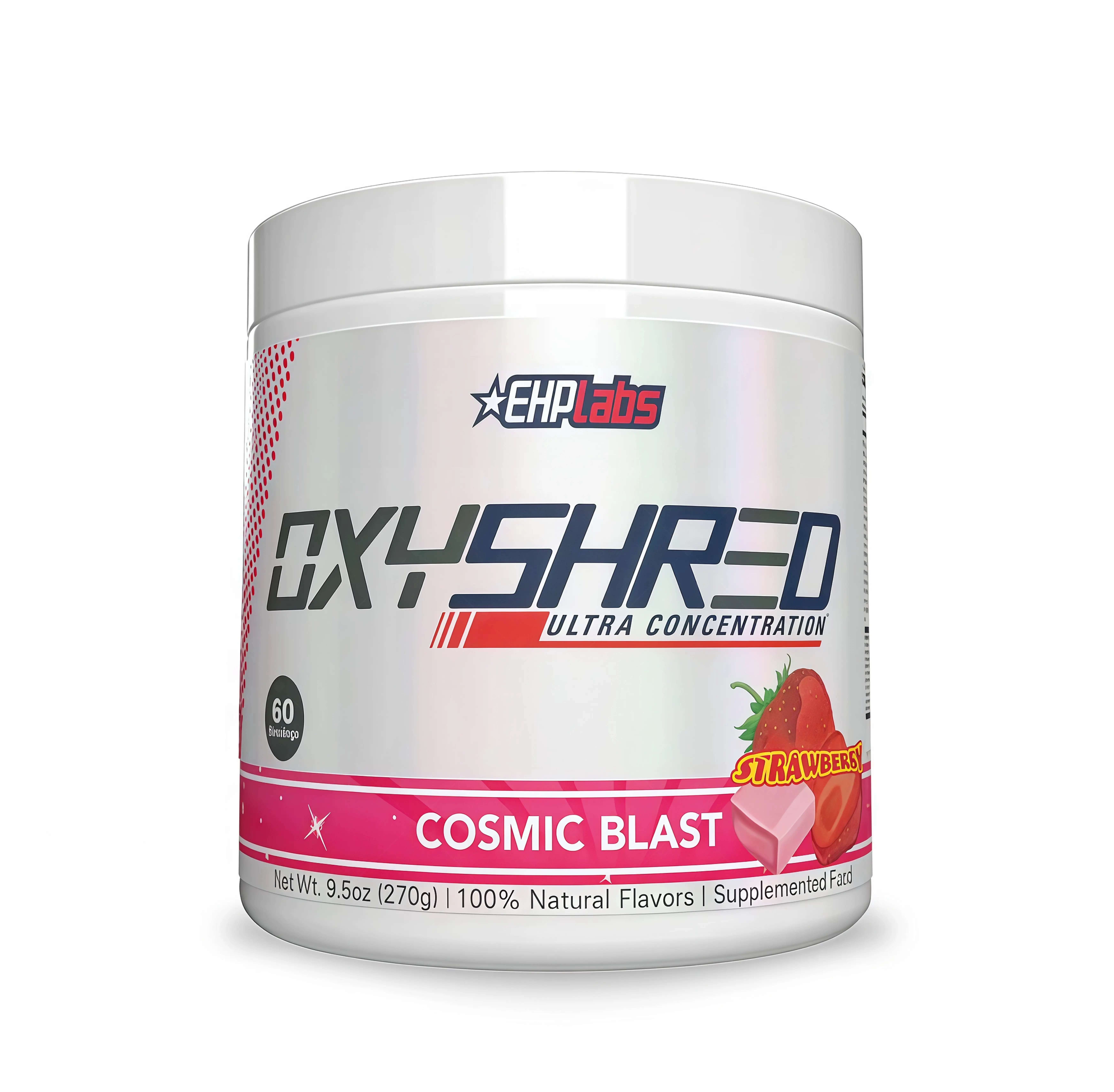 EHPlabs OxyShred Ultra SC Concentration Pre Workout Powder 60 Serves 150mg Caffeine Sugar Free Vegan Friendly GlutenFree Men Women Health Fitness Supplements Cosmic Blast Flavor