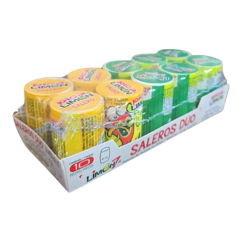 Pica Limón Saleros Duo & Salero Chipileta Chamoy Pica Limón Saleros Duo & Salero Chipileta Chamoy