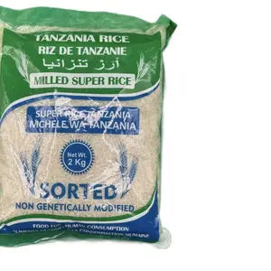 Tanzanian Rice - Organic Milled Super Rice, 2 kg Grain