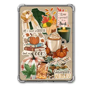 Coffee and All my Books | Clear Case INSERT | Sticker Effect