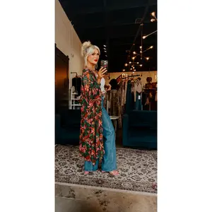 Tropical Duster Kimono