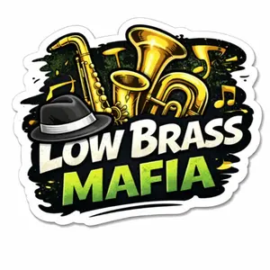 Low Brass Mafia Die-cut stickers