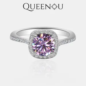 【293】Synthetic Moissanite Rings - Elegant, Classic, Ideal for Anniversaries, Stunning Design, High-Quality Craftsmanship, Versatile Style