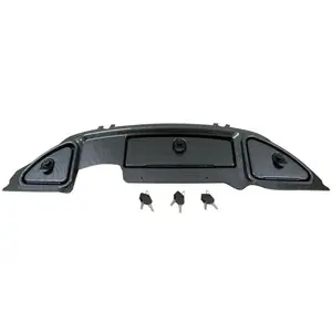 SGC Club Car Precedent Golf Cart Carbon Fiber Dashboard w/ Locking Glove Boxes (2004-2008)