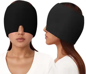 Migraine Relief Cap, All Around Gel Covered Reusable Headache Relief Cap, Migraine Cap for Headache Relief, Puffy Eyes