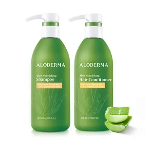 Aloderma Aloe Nourishing Hair Care Set - Nourishing Shampoo & Conditioner - Strengthening, Damage Control - All Hair Types