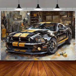 1 PC 2D Flat Polyester Stunning Party Backdrop showcasing Vivid Designs, for Home Decor, Graceful Celebration Touch, Charming Celebration Touch