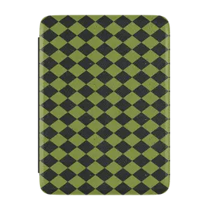 Casely Kindle Case | Harlequin Wicked Diamond | Black and Green
