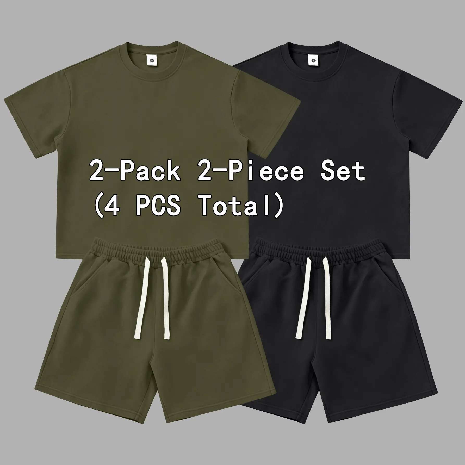 Green + Black (2-Pack)